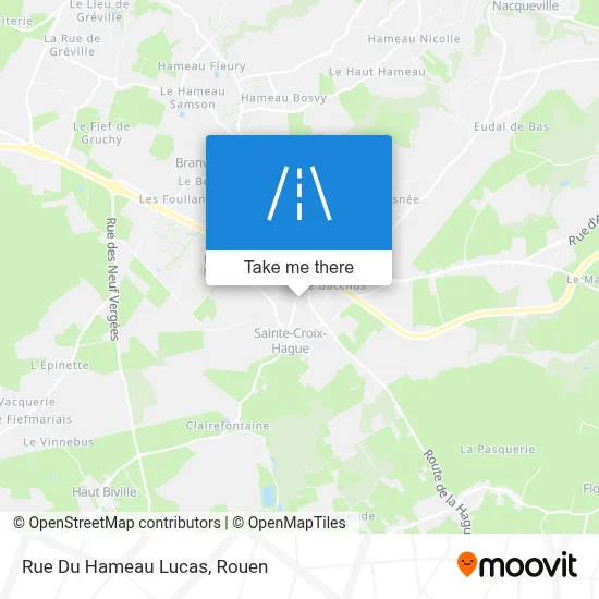 Rue Du Hameau Lucas map
