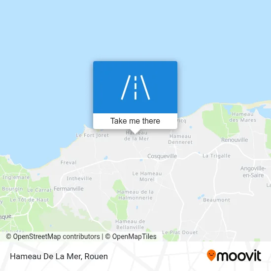 Hameau De La Mer map