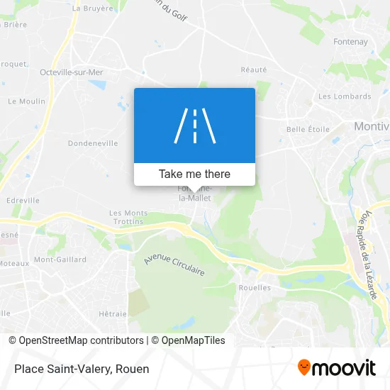 Place Saint-Valery map