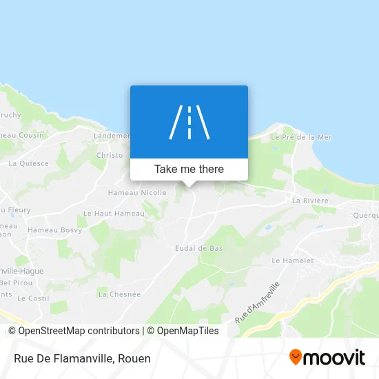 Mapa Rue De Flamanville
