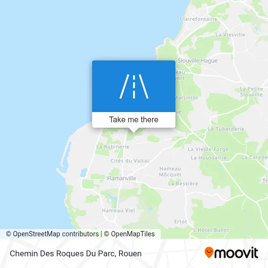 Chemin Des Roques Du Parc map