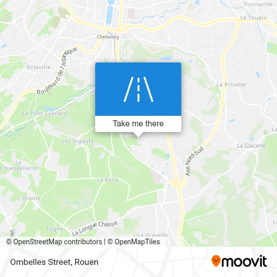 Rue Des Ombelles map