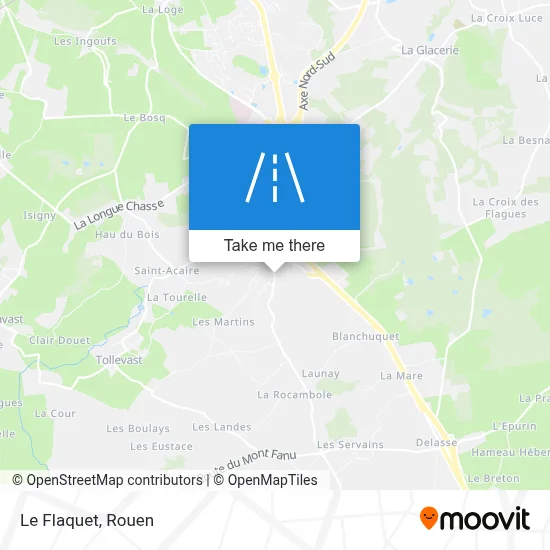 Le Flaquet map