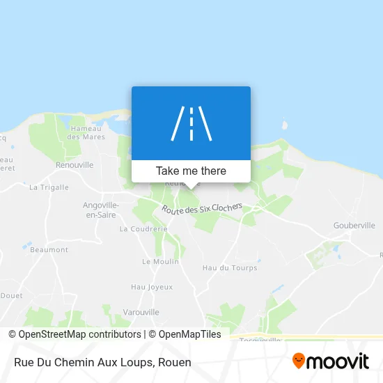 Rue Du Chemin Aux Loups map