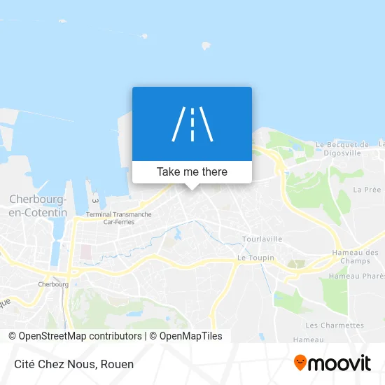 Cité Chez Nous map