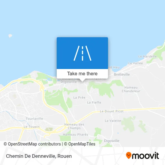 Chemin De Denneville map