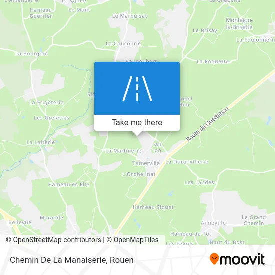 Chemin De La Manaiserie map