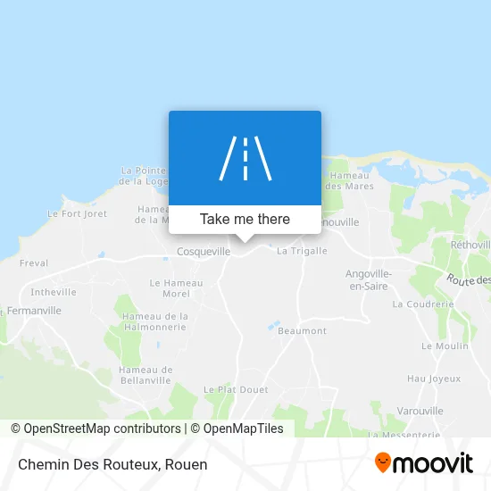 Chemin Des Routeux map