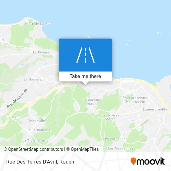 Rue Des Terres D'Avril map