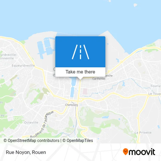 Mapa Rue Noyon