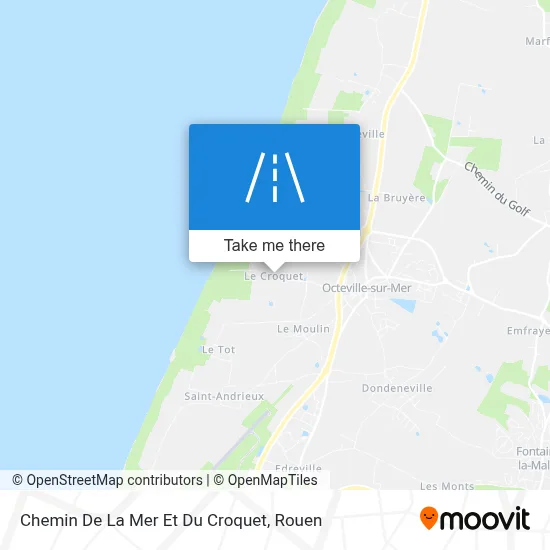 Chemin De La Mer Et Du Croquet map