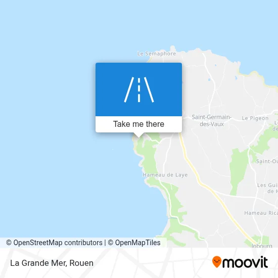 Mapa La Grande Mer