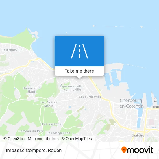 Mapa Impasse Compère