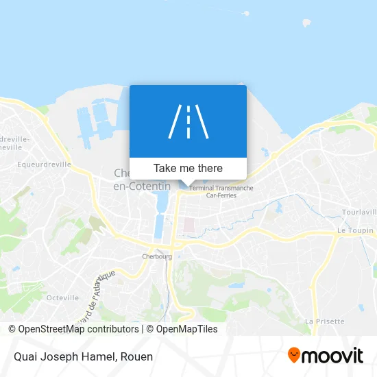 Quai Joseph Hamel map