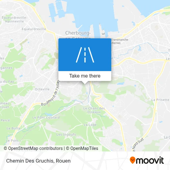 Chemin Des Gruchis map