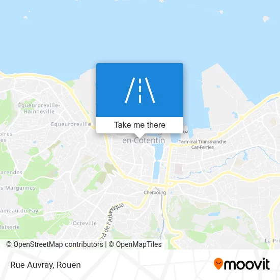 Mapa Rue Auvray
