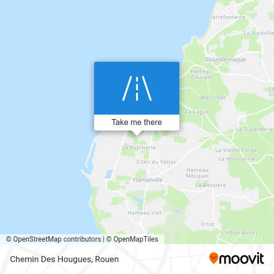 Chemin Des Hougues map
