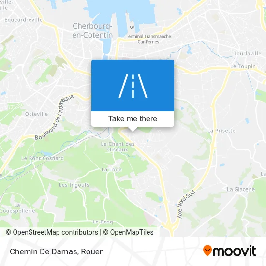 Chemin De Damas map