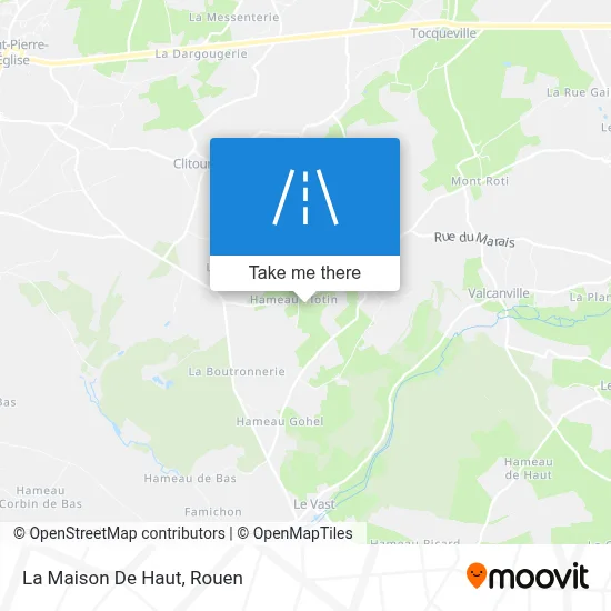 La Maison De Haut map