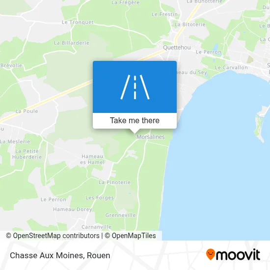 Chasse Aux Moines map