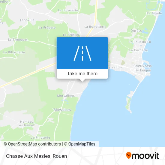 Chasse Aux Mesles map