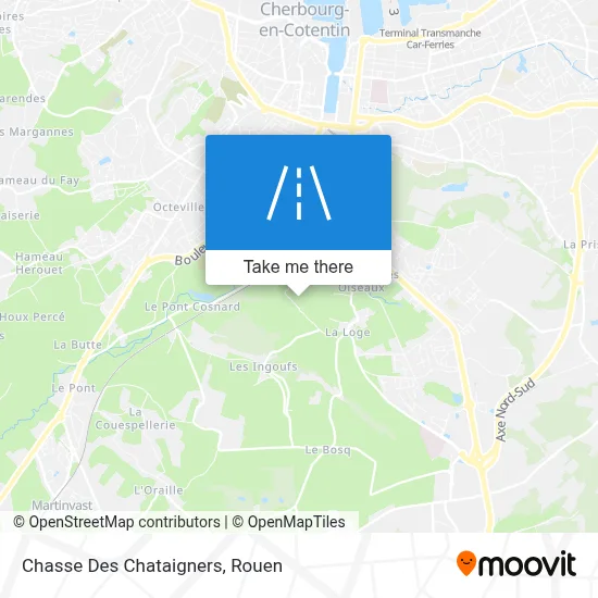Chasse Des Chataigners map