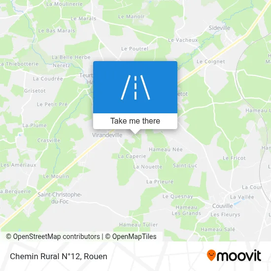 Chemin Rural N°12 map