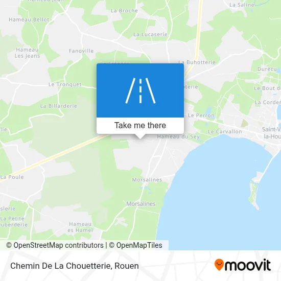 Chemin De La Chouetterie map