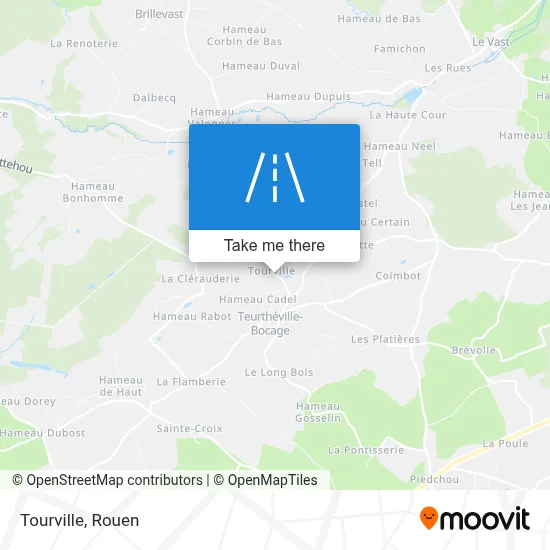 Tourville map
