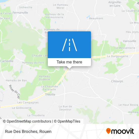 Rue Des Broches map