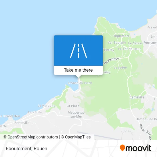 Eboulement map