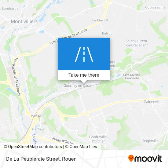 Rue De La Peupleraie map