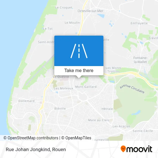 Rue Johan Jongkind map