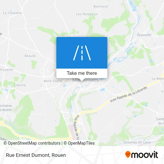 Rue Ernest Dumont map