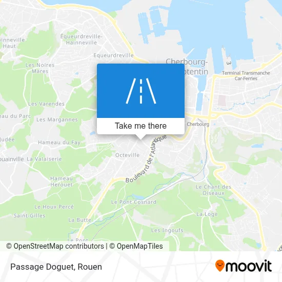 Passage Doguet map