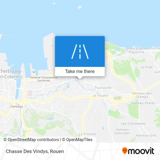 Chasse Des Vindys map
