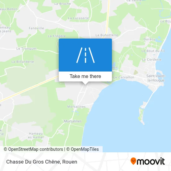 Chasse Du Gros Chêne map