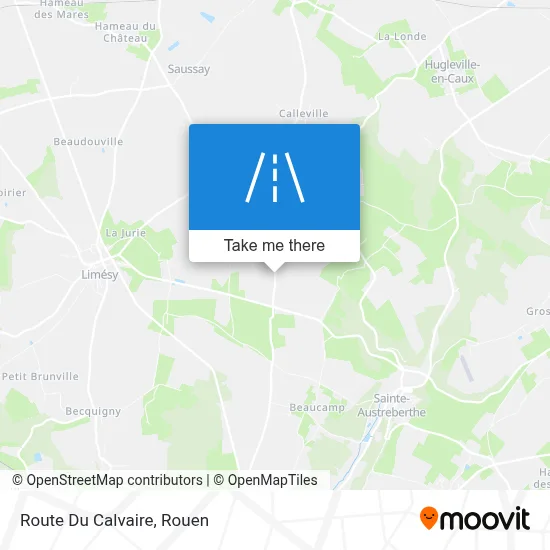 Route Du Calvaire map