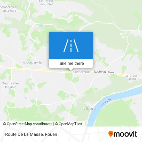 Route De La Masse map