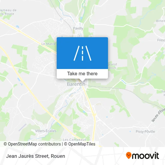Rue Jean Jaurès map