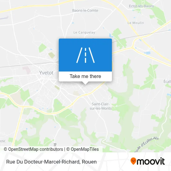Mapa Rue Du Docteur-Marcel-Richard