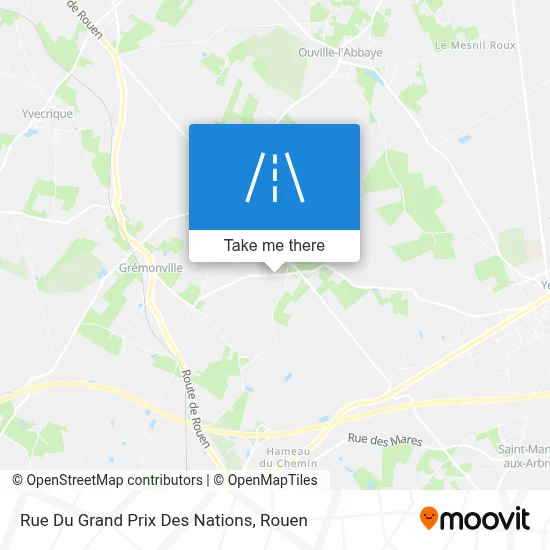 Rue Du Grand Prix Des Nations map