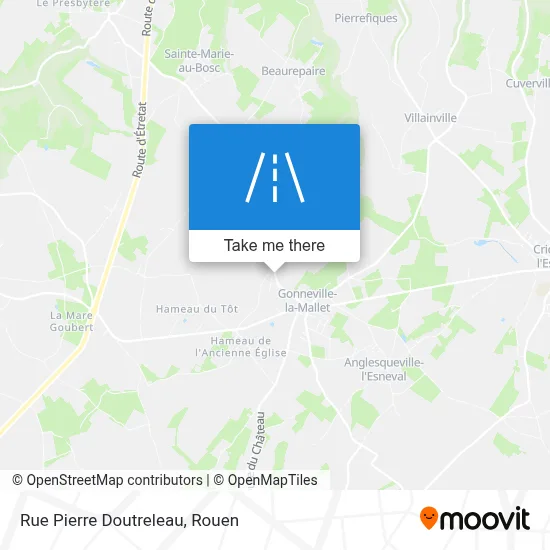 Rue Pierre Doutreleau map
