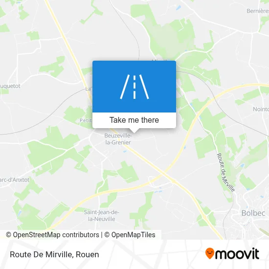 Route De Mirville map