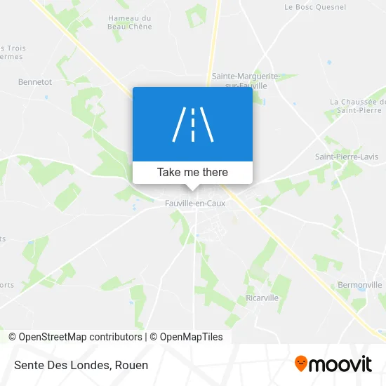 Sente Des Londes map
