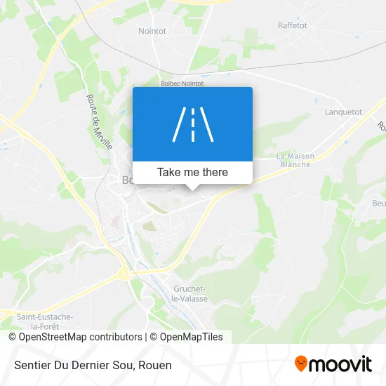 Sentier Du Dernier Sou map