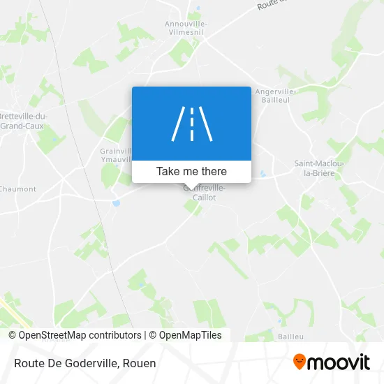 Route De Goderville map
