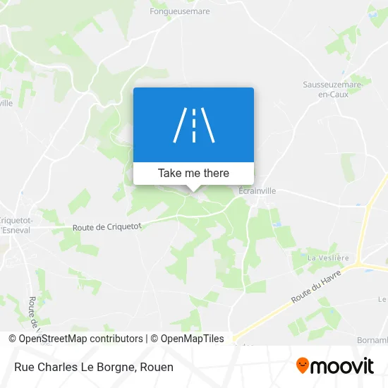 Rue Charles Le Borgne map