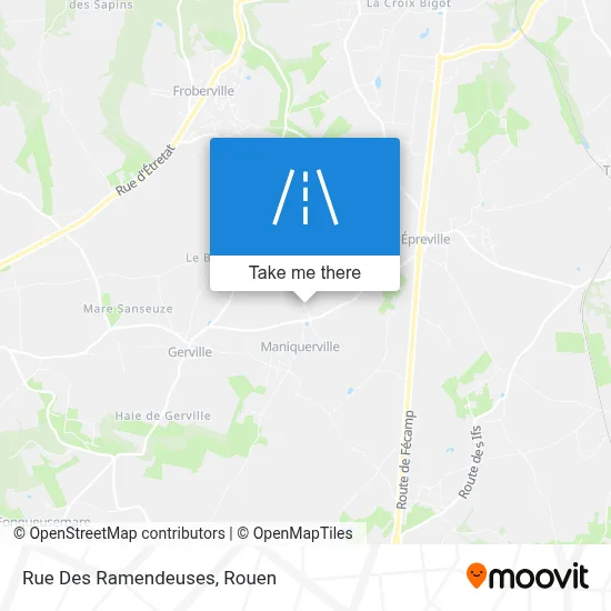 Rue Des Ramendeuses map