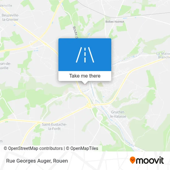 Rue Georges Auger map